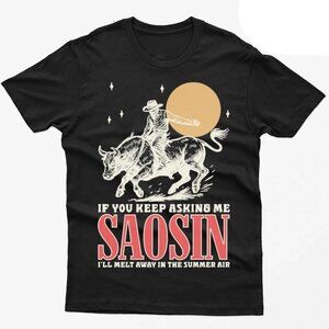 Saosin If You Keep Asking Me Graphic Band T-Shirt Vintage Emo Rock Tee